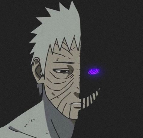 Obito Rinnegan, Naruto Obito, Naruto, Hair