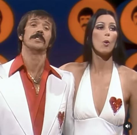 Sonny & Cher Cher And Sonny Costume, Sonny And Cher Costume Halloween Diy, Sonny And Cher Outfits, Sunny And Cher Costume, Sonny And Cher Costume Halloween, Sunny And Cher, Sonny And Cher Costumes, Sonny And Cher Costume, Cher Halloween