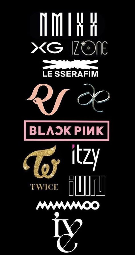 Le Sserafim Logo Aesthetic, Ive Logo Kpop, Red Velvet Logo Kpop, Ive Logo Wallpaper, Le Sserafim Drawing, Le Sserafim Logo Wallpaper, Kpop Logo Wallpaper, Gidle Logo, Blackpink Crafts