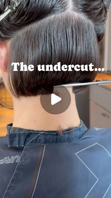 Back Of Bob Haircut, Occipital Bone, Undercut Bob Haircut, A Bob Haircut, Feathered Bangs, Κούρεμα Bob, Short Hair Back, The Haircut, How To Cut Your Own Hair