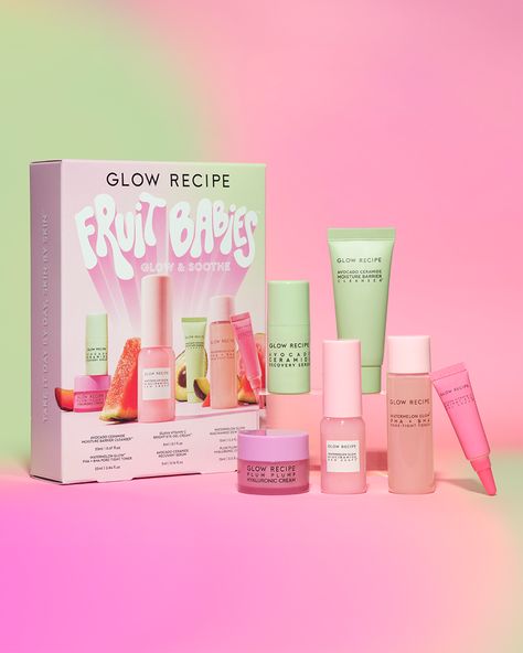 Fruit Babies Glow & Soothe Bestsellers Kit Brighten Under Eyes, Niacinamide Dew Drops, Skin Lightener, Sephora Skin Care, Glow Recipe, Perfect Skin Care Routine, Under Eyes, Top Skin Care Products, Skin Care Order