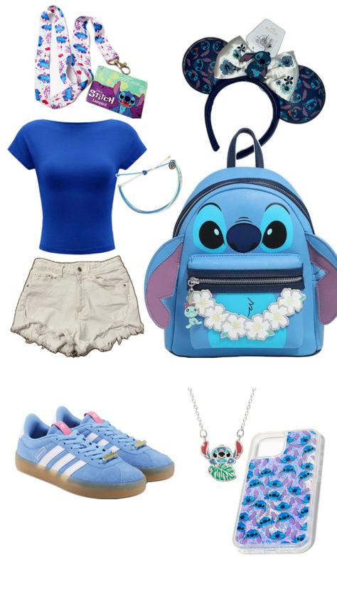 Stitch Disney Bound, Disney Vacation Outfits, Disney College Program, Disney Bounding, Disney Bound Outfits, Disney Inspired Outfits, Teenager Outfits, Stitch Disney, Disney Outfits