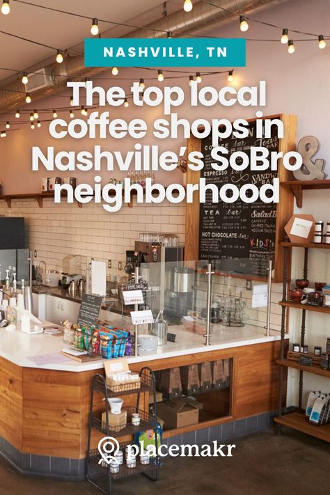 Discover the vibrant and trendy coffee scene in Nashville's SoBro neighborhood. Nashville Shopping, Veggie Tacos, Best Coffee Shop, Local Coffee, Local Coffee Shop, Coffee Shops, Best Coffee, Nashville, Hot Chocolate