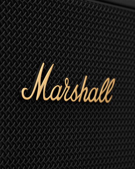 Marshall Wallpaper, Marshall Logo, Technology Photography, Marshall Headphones, Inspo Collage, Marshall Amps, Miniature Guitars, Logotype Branding, Home Office Studio