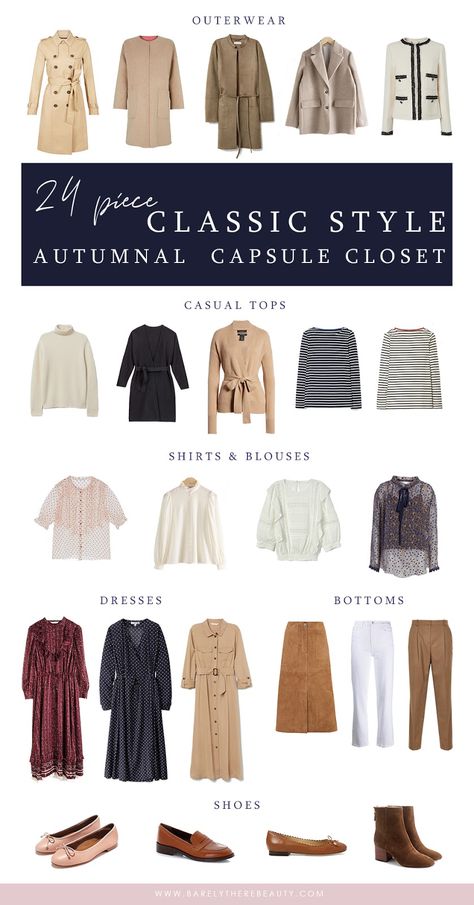 Classic Elegant Capsule Wardrobe, Classic Style Personality Outfits, Timeless Autumn Outfits, Dramatic Classic Autumn, Classic Timeless Style Women, Soft Classic Capsule Wardrobe, Soft Classic Winter, Classic Style Women Outfits, Classic Autumn Outfits