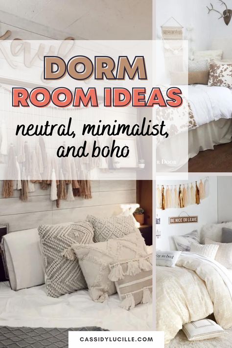 I was looking for the best neutral dorm room ideas to help my daughter decorate for college, and this list has it all! Neutral Dorm Room Ideas Minimalist, Dorm Room Ideas Minimalist, Neutral Dorm Room Ideas, Neutral Dorm Room, Room Ideas Neutral, Neutral Dorm, Dorm Room Setup, Dorm Room Colors, Small Dorm