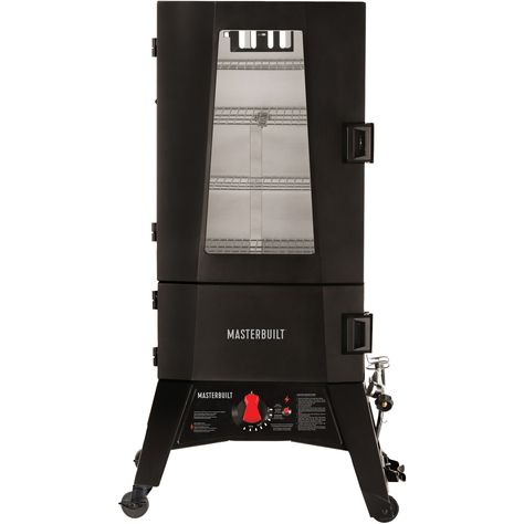 Masterbuilt MB20051316 MPS 340G ThermoTemp XL Propane Smoker #Ad #MPS, #AFFILIATE, #Masterbuilt, #Propane Masterbuilt Smoker, Gas Smoker, Propane Smokers, Rack Of Ribs, Charcoal Smoker, Holiday Ham, Electric Smoker, Smoked Meats, Bbq Smokers