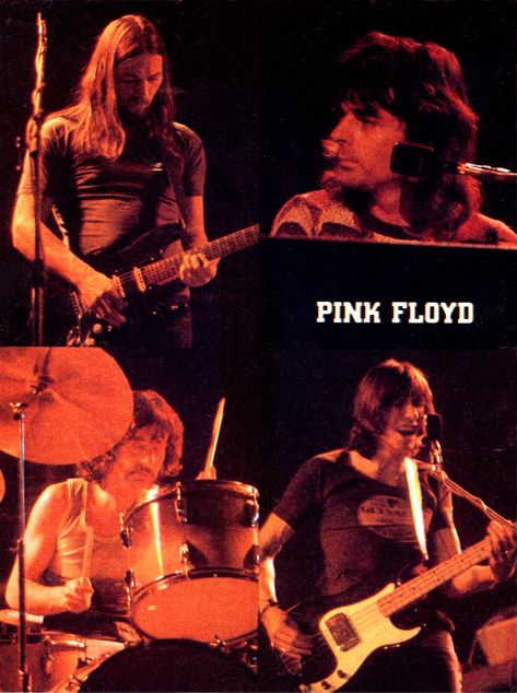 Pink Floyd. POP magazine(Germany). Pink Floyd 70s, 70s Photoshoot, Pink Floyd Concert, Pink Floyd Vintage, Pink Floyd Poster, Pink Floyd Band, Syd Barrett, Pop Magazine, Battersea Power Station