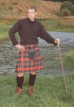 I love how my husband looks in a sweater; I'd be in trouble if he wore an ensemble similar to this... just sayin'. Irish Kilt, Scotland Men, Great Kilt, Scottish Dress, Scottish Man, Kilt Outfits, Scottish Kilts, Tartan Kilt, Men In Kilts