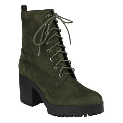 Women's Beston EJ04 Women Fashion Ankle High Chunky Block Heel Combat... ($33) ❤ liked on Polyvore featuring shoes, boots, ankle booties, boots & booties, olive, olive booties, high ankle boots, army green boots, olive green combat boots and block heel booties Olive Green Boots, Olive Boots, Chunky Combat Boots, Olive Fashion, Army Boots, Green Boots, High Ankle Boots, Classy Shoes, Boating Outfit