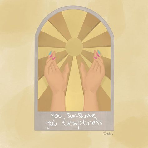 Tender Valley Co on Instagram: “you sunshine, you temptress ✨ Every time I listen to Fine Line this is what I picture. I don’t know why it vaguely resembles stained glass…” You Sunshine You Temptress, Song Art, Fine Line, I Don T Know, Don T Know, Stained Glass, My Pictures, Craft Ideas, Doodles