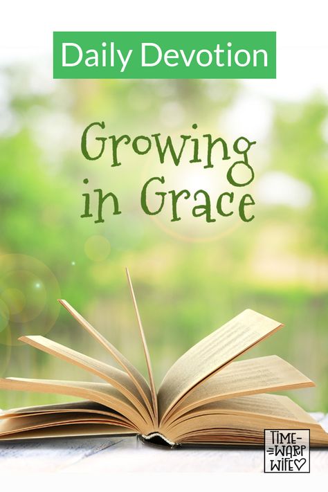 That initial prayer of repentance is the starting point of our new life in Christ, but it should never stop there. Every day we’re faced with decisions that call us to lay down our sin and pick up our cross. And each time we do, we’re growing in grace. #daily #devotional #devotions #grace #god #bible Bible Study On Grace, Growing In Grace, Christian Daily Devotional, Christian Woman Encouragement, Healing Verses, Grace Quotes, Bible Things, Women's Retreat, Hearing Gods Voice