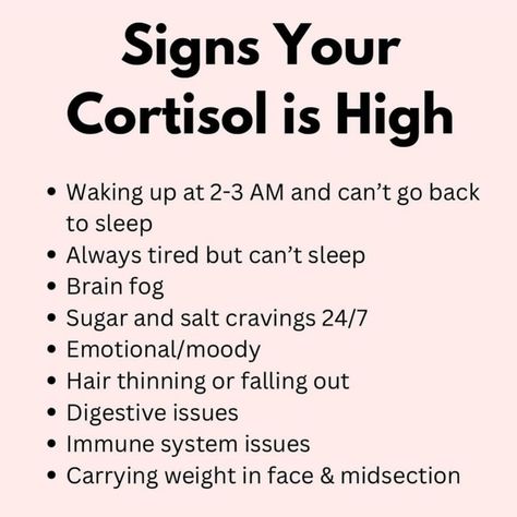 Everyday Explorations Tired But Cant Sleep, Low Cortisol Levels, Low Cortisol, Salt Craving, High Cortisol, Daily Life Hacks, Always Tired, Cortisol Levels, Cant Sleep