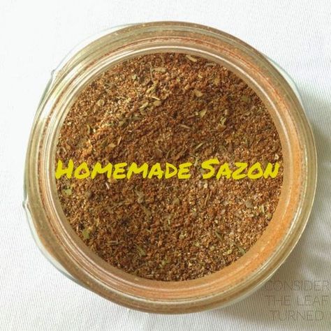 Goya Sazon Recipe, Season Rice, Goya Recipe, Herb Blends, Sazon Seasoning, Hispanic Dishes, Spice Collection, Homemade Seasoning, Seasoning Blends