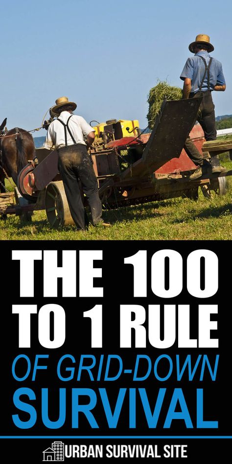 Canadian Prepper talks about something he calls the 100-to-1 rule of grid-down survival. He says, "One hour invested in...any activity is worth 100 hours when the power is out." #offgrid #offgridliving #survival #griddown Canadian Prepper, Tesol Lesson Plans, Urban Survival, Survival Techniques, Prepper Survival, Homestead Survival, Survival Life, Emergency Prepping, Survival Food