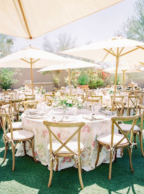 La Tavola Fine Linen Rental: Maya White with Essex Taupe Napkins | Photography: Leslie D Photography, Event Planning: Andrea Leslie Weddings, Florals: Sarah's Garden, Paper Goods: Lola Lee Invitations, Calligraphy: Paige Poppe, Rentals: Glamour and Woods, Prim Rentals and Event Rents, Venue: The Four Seasons Scottsdale Morning Wedding Reception, Outdoor Brunch Decor, Outdoor Brunch, Brunch Decor, Wedding Notes, Garden Wedding Reception, European Wedding, Brunch Wedding, Magical Wedding