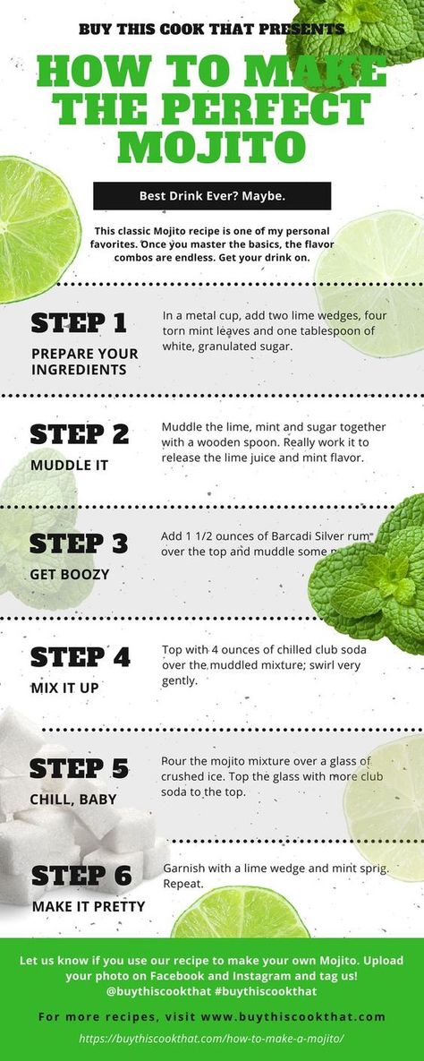 How To Make Mojitos, Mojito Mix, Mojito Recipe Classic, Mojito Drink, Best Drink, No Competition, Tea Time Food, Mojito Recipe, Mood Food