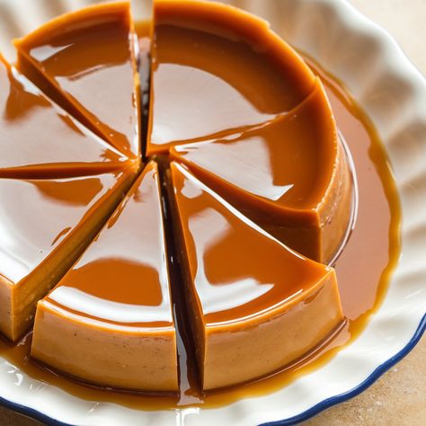 This Silky Caramel Flan is the perfect balance of rich caramel and smooth, creamy custard! 🍮✨ A classic dessert that never goes out of style. #Ingredients: **For the Caramel:** - 1 cup granulated sugar - 1/4 cup water **For the Flan:** - 1 can (14 oz) sweetened condensed milk - 1 can (12 oz) evaporated milk - 4 large eggs - 1 teaspoon vanilla extract - 1/2 cup whole milk #Directions: 1. **Make the Caramel:** - In a medium saucepan over medium heat, combine the sugar and water. Cook withou... Caramel Flan, Spanish Desserts, Caramel Desserts, Rich Desserts, Classic Desserts, Evaporated Milk, Sweetened Condensed Milk, Whole Milk, Amber Color