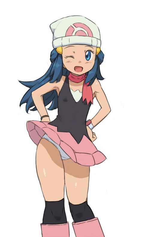 "Thanks Dawn. This series needs a little fan service." Elesa Pokemon, Wooper Pokemon, Dawn Pokemon, Pokémon Diamond And Pearl, Pokemon Ash And Serena, Pokemon Game, Pokemon Alola, Pokemon Waifu, Anime Undertale