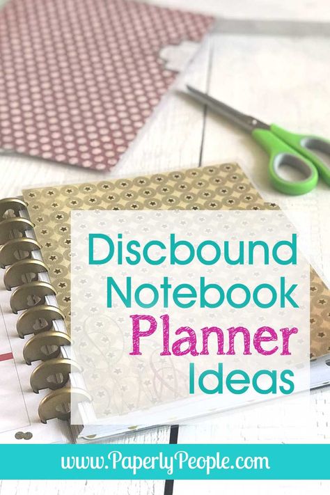 Diy Calendar Ideas Notebooks, Planner Set Up, Notebook Planner Ideas, Notebook As A Planner, Happy Planner Ideas, Create Planner, Happy Planner Punch, Planners Ideas, Arc Planner