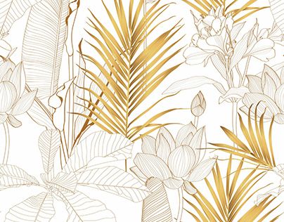 Boho Bedroom Wallpaper, Gold Contact Paper, Wallpaper Walls Bedroom, Palm Leaf Wallpaper, Boho Wallpaper, Bedroom Wallpaper, Wallpaper Walls Decor, Jungle Wallpaper, Tropical Wallpaper