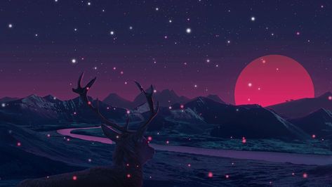 1280x720 Reminiscence ✨ New Years Chillhop & Lofi Music Mix - YouTube Deer Wallpaper, Wallpaper Notebook, Wallpaper Estetika, Laptop Wallpaper Desktop Wallpapers, Wallpaper Retro, Computer Wallpaper Desktop Wallpapers, Desktop Wallpaper Art, 8k Wallpaper, Wallpaper Laptop