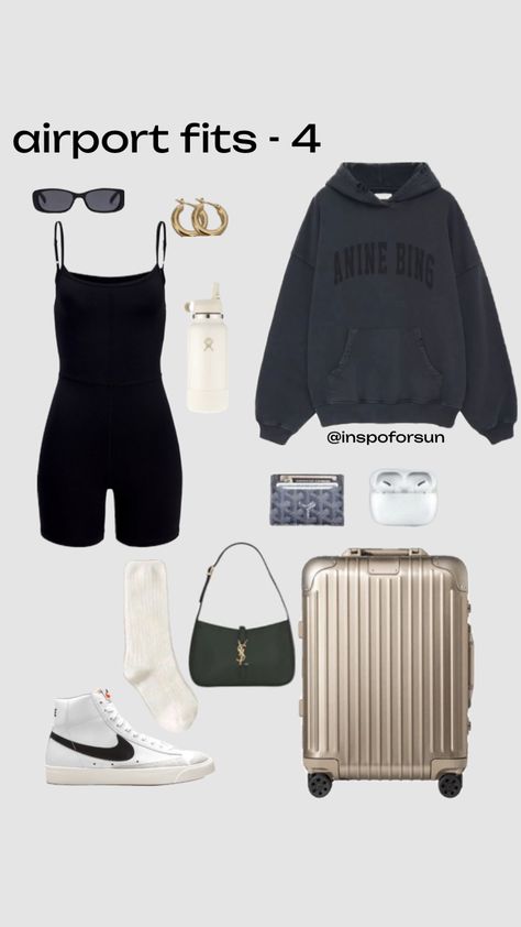 Airport Outfit Inspo Summer, Summer Plane Outfit Airport Style, Airport Fits Comfy, Airport Fits Summer, Summer Plane Outfit, Cute Airport Outfit Summer, Comfy Airport Outfit Summer, Plane Fits, Plane Outfit Airport Style Comfy