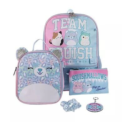 Discover great products at the best prices at Dealmoon. licensed character Kids Squishmallows 5-Piece Backpack Set Set. Price:$21.24 at Kohl's Character Backpack, Rubber Keychain, Lunch Kit, Backpack Set, Lunch Box Bag, Box Bag, New Kids, Lunch Bag, Scrunchies