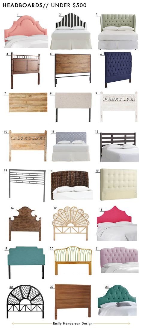 Affordable Headboards Under $500 Roundup Emily Henderson Design Bed Aesthetic Night, Cozy Bed Aesthetic, Affordable Headboards, Bed Aesthetic, Emily Henderson Design, Bed Headboard Design, Inexpensive Home Decor, Emily Henderson, Bedroom Bed Design