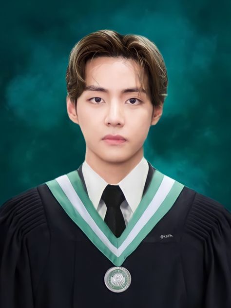 Graduation Picture bts Taehyung Graduation Picture Edit, Taehyung Graduation Picture, Taehyung High School, High School Uniform, Graduation Picture, Tops Men, Grad Pics, Graduation Pictures, Editing Pictures