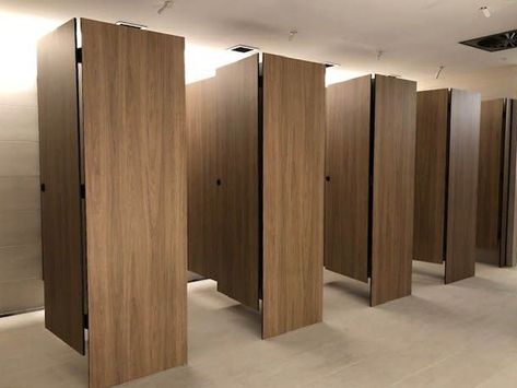 Commercial Bathroom Stalls, Public Bathrooms Design, Public Toilet Design Ideas, Public Wc Design, Public Bathroom Ideas, Public Toilet Interior, Church Bathroom Ideas, Commercial Restroom Design, Public Bathroom Design