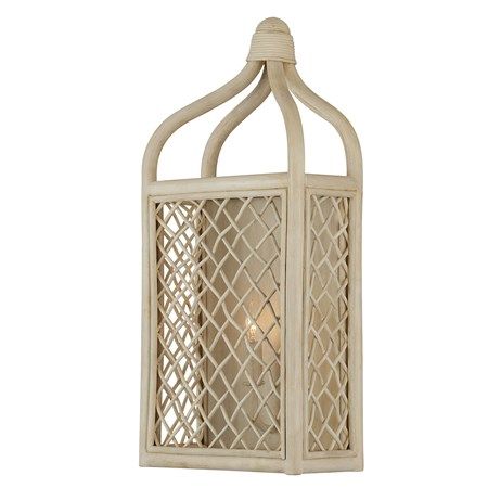 Wall Sconces, Wall Lighting, Wall Light Fixtures & More | Currey & Company Rattan Lantern, Traditional Lanterns, Rattan Shades, Concrete Furniture, Wall Light Fixtures, Light Sconces, Hand Carved Wood, Light Wall, Lamps Plus