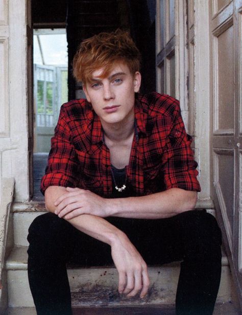 Fenn Sean Model Faces, Boyfriend Ideas, Wedding Hair Colors, Redhead Men, Ginger Boy, Hair Aesthetic, Model Face, Teenage Boys, Ginger Hair