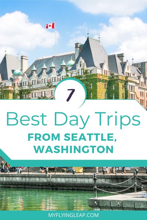 Traveling to Washington and need some ideas for the best Seattle day trips? Here are the best ones not to miss! #seattle #seattledaytrips #washington #seattlewashington Must Do In Seattle Washington, Seattle Day Trips, Seattle Christmas, Day Trips From Seattle, Visit Seattle, World Of Wanderlust, Cascade National Park, Visit Usa, North Cascades National Park