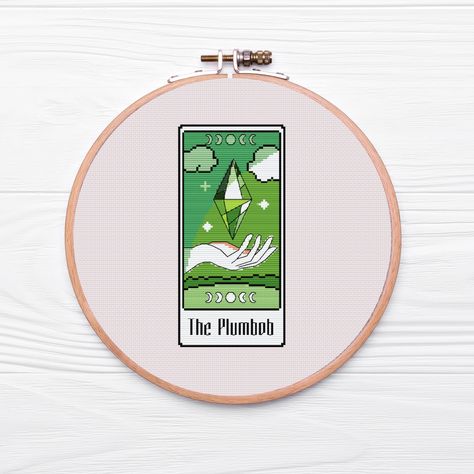 Nerdy Cross Stitch Patterns, Tarot Card Cross Stitch, Geeky Cross Stitch, Geek Cross Stitch, Cute Decorations, Cross Stitch Bookmarks, Pixel Art Pattern, Dmc Floss, Good Cause