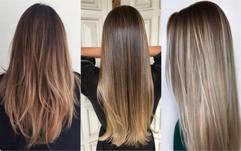 mechas balayage pelo liso Balayage Straight, Make Hair Grow, Cortes De Cabello, Hair Tint, Try On Hairstyles, Balayage Color, Brown Blonde Hair, 4c Hairstyles, Healthy Hair Growth