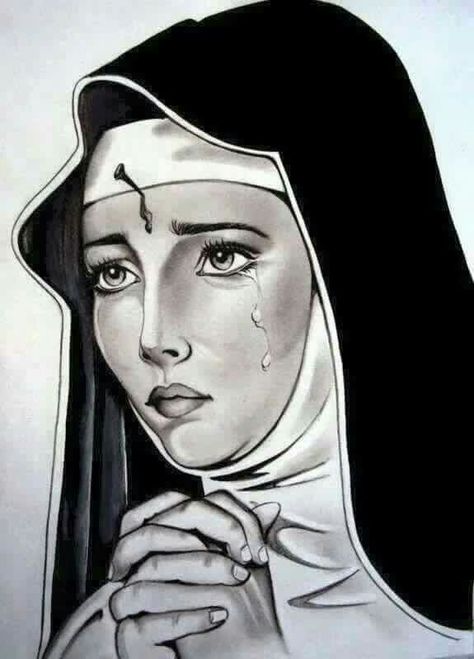 Saint Rita Saint Rita, St. Rita, Catholic Women, Santa Rita, Tattoo Sketches, Portrait Tattoo, Male Sketch, Tattoos, Drawings