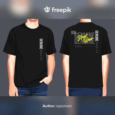 Tshirt Front And Back Design, Front Tshirt Designs, Text Design For Tshirt, Street T Shirt Design, Gaming Tshirts Design, Design Baju Kaos Aesthetic, Design Kaos Distro, Graphic Design Tshirt Ideas, Cool Prints For Tshirts