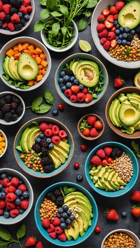 Fiber is key for weight loss! High-fiber foods like berries, avocado, and legumes keep you full and support gut health. Eat more fiber-rich foods for a healthy weight.   Ready to add more fiber to your diet? Check out our guide to the best high-fiber foods for weight loss: https://healthyideaslive.com/best-high-fiber-foods-weight-loss/ Fibre Rich Foods, Best High Fiber Foods, High Fiber Vegetables, Fiber Rich Fruits, High Fiber Fruits, Fiber Fruits, Fiber Diet, High Fiber Diet, Fiber Rich Foods