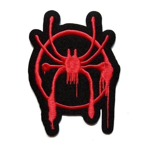 The patch measures 7cm by 9.5cm. Air mail takes 14-24 working days to USA and Europe Miles Morales Spider, Spiderman Miles Morales, Punk Fashion Diy, Spiderman Miles, Spaider Man, Man Wallpaper, Spiderman Comic, Miles Morales, Iron On Patch