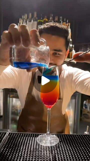 Pride Month Cocktails, Pride Drinks, Layered Cocktails, Layered Drinks, Restaurant Drinks, Thanks To Everyone, 1m Views, Dubai Uae, Mocktails