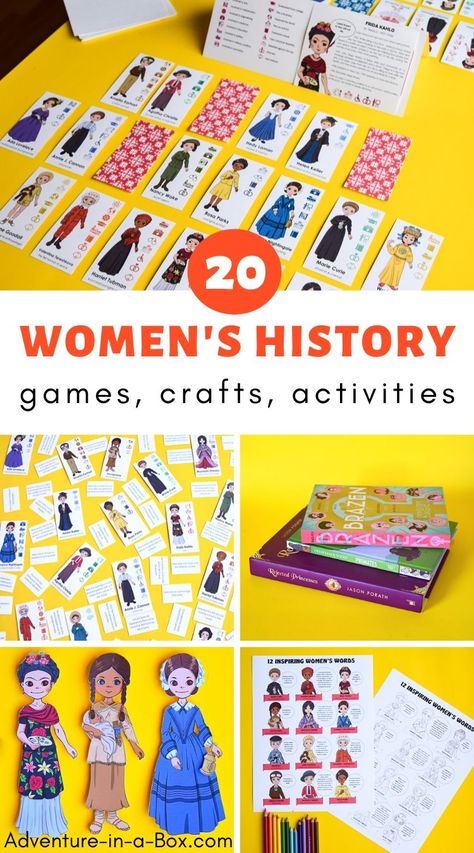 Nordli Ikea, Famous Women In History, Women History Month Activities, National Womens Day, Womens History, History Games, Womens Month, Women's History Month, History Activities