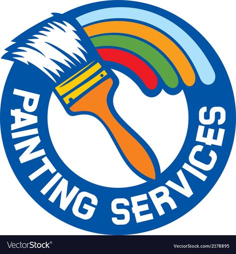 Painting Logo Design Ideas, Painter Logo Design, Painting Logo Design, Painter Logo, Van Decals, Welding Logo, Painter Business Card, Egyptian Goddess Art, Grafic Art