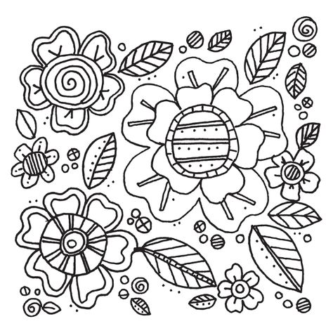 stephanie ackerman Stephanie Ackerman, Country View, 2020 Calendar, Illustrated Faith, Adult Colouring, Folk Embroidery, Flower Stamp, Flower Doodles, Kawaii Drawings