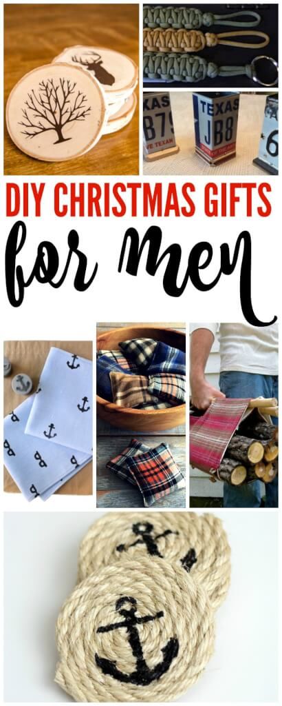 I have 20 DIY Christmas Gifts for Men that you've got to check out! If you're wanting to make something cool for the men in your life then be sure to check out these great DIY ideas via @Passion4Savings Diy Gift Ideas For Men, Diy Christmas Gifts For Men, Homemade Gifts For Men, Diy Gifts For Christmas, Christmas Presents For Men, Diy Gifts For Men, Diy Christmas Presents, Diy Gifts For Kids, Diy For Men