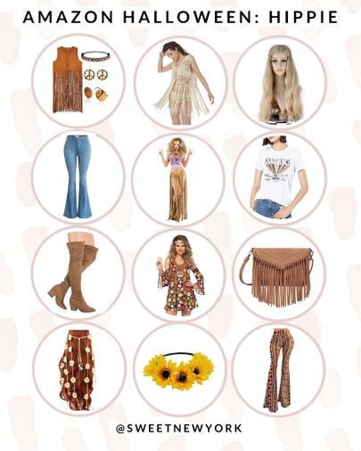 Hipiee Costume, Disco Girl Costume, Hippie Costume Diy, Sixties Outfits, Hippy Costume, Halloween Costume Easy, Flower Child Hippie, 60s Costume, Hippie Costume Halloween