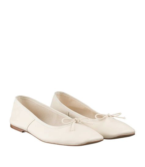 A.P.C. | Leah Cream Ballet Flats Cream Ballet Flats, Leather Ballet Flats, A P, Ballet Flats, Ballet, Cream, Leather, Quick Saves