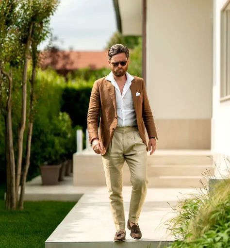 Explore 20  stylish business casual summer outfit ideas for men. From office-appropriate attire to summer formal and classy wedding looks, these outfits blend workwear sophistication with warm-weather comfort. Get inspiration for work attire, interview outfits, and more in this ultimate men's fashion guide. Mens Summer Wedding Outfits, Inspiration For Work, Men Work Outfits, Stylish Business Casual, Summer Business Casual Outfits, Rehearsal Dinner Outfits, Interview Outfits, Business Casual Summer, Summer Formal