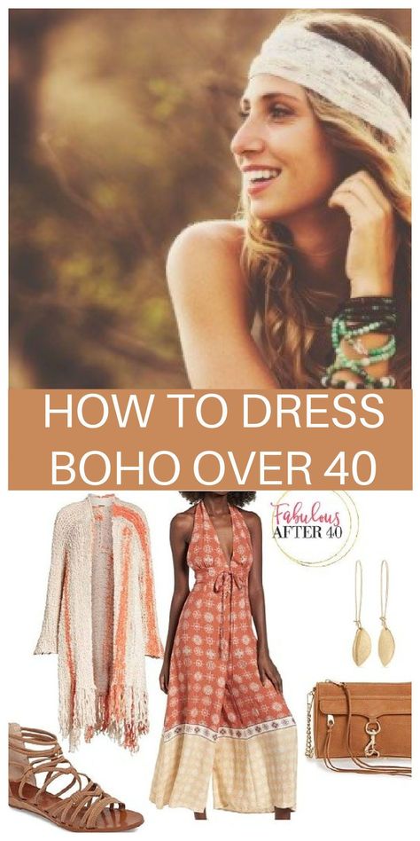 Women’s Boho Fashion, Hippy Dress Up, Boho Essentials Wardrobe, Boho Woman Style, Californian Style Fashion, Classic Bohemian Style Outfits, How To Dress Boho Chic, Boho Style Over 40 Women, Boho Dress Styling