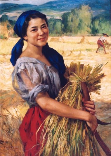 Fernando Amorsolo, Beauty Moodboard, Philippine Culture, Character Sprite, Colonial Art, Filipino Art, Philippine Art, Philippines Culture, Painting Of A Woman